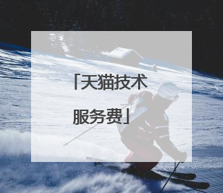 天猫技术服务费