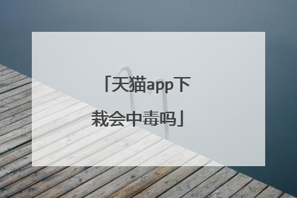天猫app下栽会中毒吗