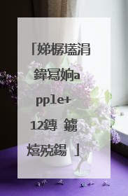 娣樼壒涓�鍏冩姠apple+12鏄�鐪熺殑鍚�