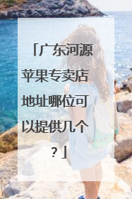 广东河源苹果专卖店地址哪位可以提供几个？
