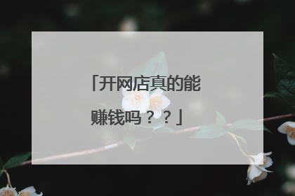 开网店真的能赚钱吗??