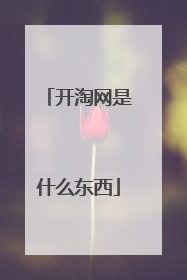 开淘网是什么东西