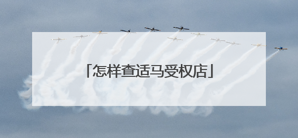 怎样查适马受权店