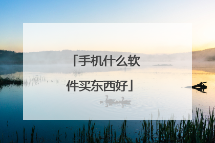 手机什么软件买东西好