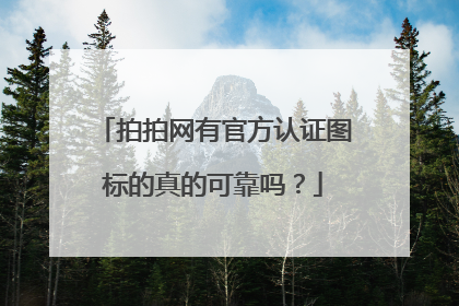 拍拍网有官方认证图标的真的可靠吗?