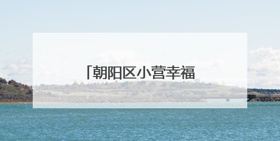 朝阳区小营幸福超市网上买东西的话怎么买呀?