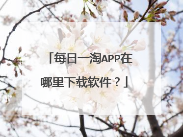 每日一淘APP在哪里下载软件?