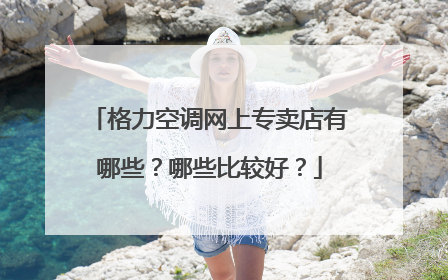 格力空调网上专卖店有哪些?哪些比较好?