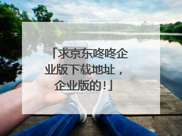 求京东咚咚企业版下载地址，企业版的!