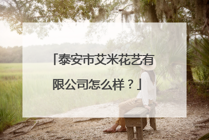 泰安市艾米花艺有限公司怎么样?