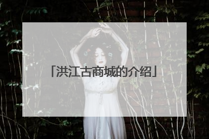 洪江古商城的介绍