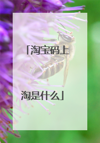 淘宝码上淘是什么