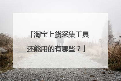 淘宝上货采集工具还能用的有哪些?
