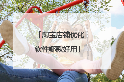 淘宝店铺优化软件哪款好用
