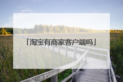 淘宝有商家客户端吗