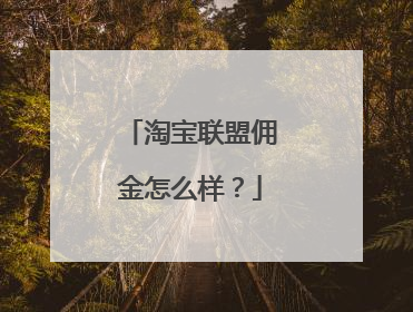 淘宝联盟佣金怎么样?