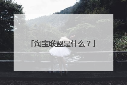 淘宝联盟是什么?