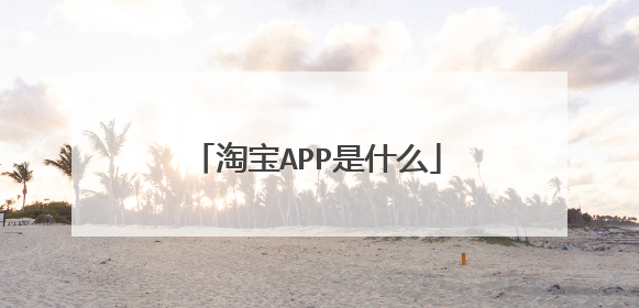 淘宝APP是什么