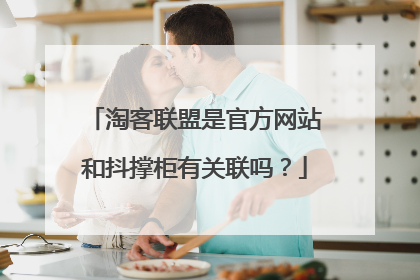 淘客联盟是官方网站和抖撑柜有关联吗?