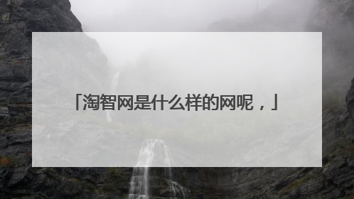 淘智网是什么样的网呢,
