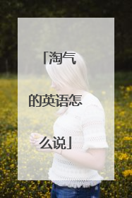 淘气 的英语怎么说