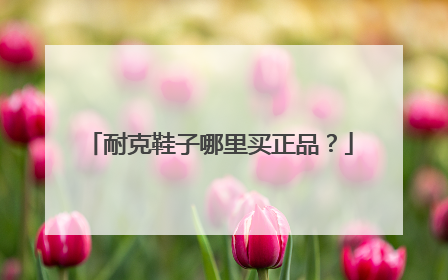 耐克鞋子哪里买正品?