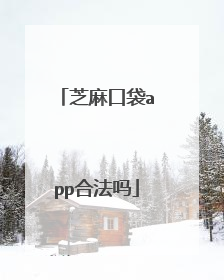 芝麻口袋app合法吗