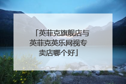 英菲克旗舰店与英菲克英乐网视专卖店哪个好