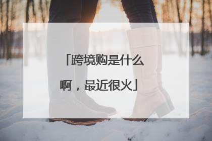 跨境购是什么啊,最近很火