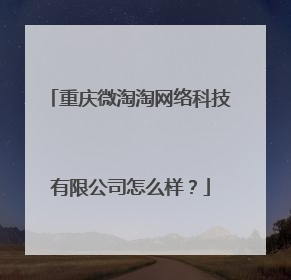 重庆微淘淘网络科技有限公司怎么样?