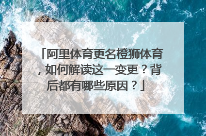 阿里体育更名橙狮体育,如何解读这一变更?背后都有哪些原因?