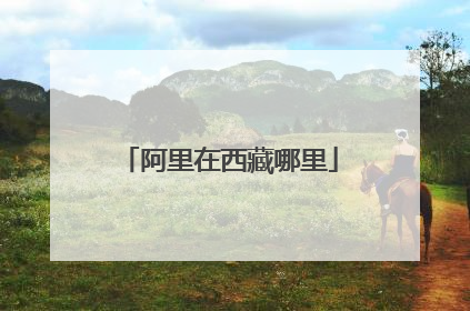 阿里在西藏哪里