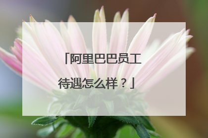 阿里巴巴员工待遇怎么样?