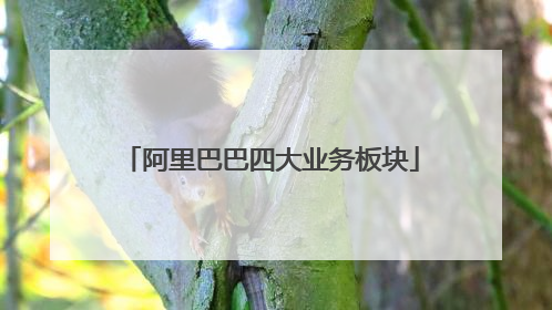 阿里巴巴四大业务板块