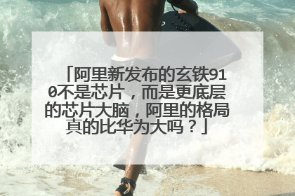 阿里新发布的玄铁910不是芯片,而是更底层的芯片大脑,阿里的格局真的比华为大吗?