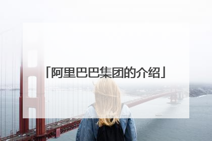 阿里巴巴集团的介绍