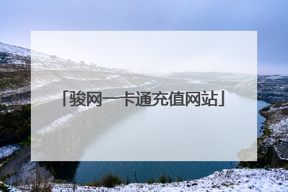 骏网一卡通充值网站
