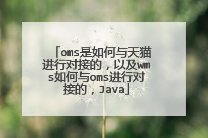 oms是如何与天猫进行对接的,以及wms如何与oms进行对接的,Java