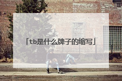 tb是什么牌子的缩写